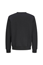 Jack&Jones Erkek Sweatshirt 12298626 BLACK