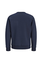 Jack&Jones Erkek Sweatshirt 12298426 Navy Blazer