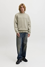 Jack&Jones Erkek Sweatshirt 12289830 VETIVER