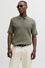 Jack&Jones Erkek Tişört 12307935 Smokey Olive