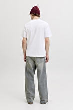 Jack&Jones Erkek Tişört 12310071 Bright White