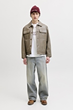 Jack&Jones Erkek Tişört 12310071 Bright White