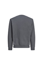 Jack&Jones Erkek Sweatshirt 12290659 ASPHALT