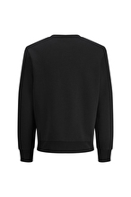 Jack&Jones Erkek Sweatshirt 12310759 BLACK ONYX