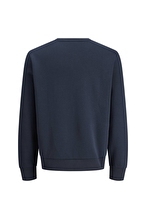 Jack&Jones Erkek Sweatshirt 12310759 NAVY BLAZER