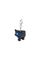 Kikkerland Led Işıklı Siyah Kedi Anahtarlık