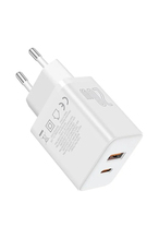 Baseus Cube 20W Adaptör USB C +USB A-Byz