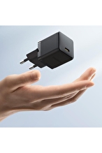 Baseus Palm 30W USB-C Hızlı Şarj Aleti, Siyah
