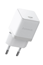 Baseus Palm USB-C Ultra Mini Hızlı Şarj Aleti 20W, Beyaz