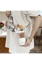 Diller D9285 Capybara Çift Kapaklı Çelik Termos 520 Ml