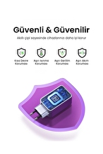 UGREEN Nexode Pro 100W GaN Hızlı Şarj Cihazı Type-C QC PD 2xUSB-C 1xUSB-A 1.5M 100W Kablo Dahil Uzay Grisi 25874