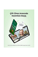 UGREEN HiTune P3 Yapay Zeka Gürültü Engelleyici Kablosuz Kulak İçi Kulaklık Beyaz 45110