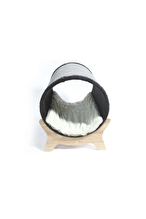 MPETS AHSP.AYAKLI KEDI YATAK GREY1