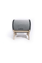 MPETS AHSP.AYAKLI KEDI YATAK GREY1