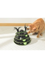 M-Pets Kedi Oyuncak Siyah/green