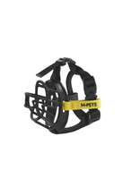 M-Pets Bark Guard Köpek Ağızlığı 16x13x4 cm Siyah S