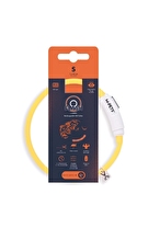 M-PETS FLASH LED BOYUN TASMA ORANGE (S)