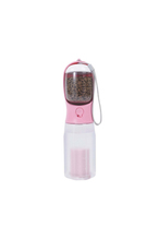 M-PETS On The Road 3-in-1 Köpek Seyahat Suluğu Pembe 600ML