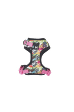 M-Pets Urban Style Graffıtı Easy Fit Köpek Göğüs Tasması (Xs)