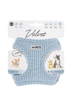 M-pets Velvet Dog Tasma Mavi XXS