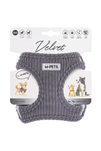 M-pets Velvet Dog Tasma Gri XXS