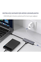 UGREEN 4 Portlu USB 3.0 Hub USB Çoklayıcı Adaptör 50985