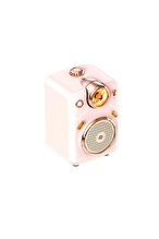 Divoom Fairy OK Mikrofonlu Mini Bluetooth Hoparlör Pembe