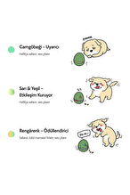 Cheerble Şarjlı Akıllı İneraktif Kedi & Köpek Yumurta Oyuncağı, Yeşil 8 x 8 x 10