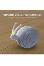 Cheerble Şarjlı Akıllı İneraktif Kedi Salyangoz Oyuncağı 7 x 5 x 5.8 cm