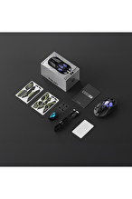 GravaStar Mercury X Pro RGB 32K DPI Magnezyum Alaşımlı Optik Gaming Mouse Gri