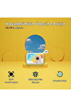 SJCAM Funcam Çocuk Kamerası Kırmızı 1080p