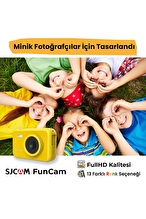 SJCAM Funcam Çocuk Kamerası Kırmızı 1080p