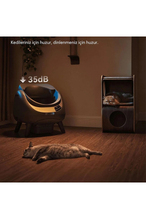 Catlink Scooper Open-X Üstü Açık Otomatik Kedi Tuvaleti (Gri)
