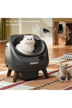 Catlink Scooper Open-X Üstü Açık Otomatik Kedi Tuvaleti (Gri)