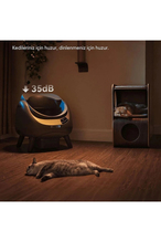 Catlink Scooper Open-X Üstü Açık Otomatik Kedi Tuvaleti (Gri)