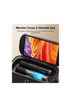 Ikarao Partybox Shell S2 140W Karaoke Bluetooth Hoparlör Seti, 8 Dahili Tablet, 2 Kablosuz Mikrofon