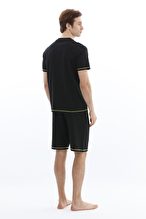 Guess Erkek Pijama Takımı U6GX03.JBLK