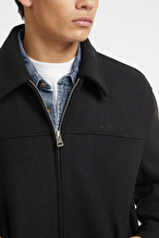 Guess Jeans Erkek Yün Karışımlı Bomber Ceket M4BL27WGIX2