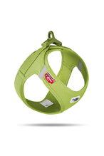 Curli Vest Harness Clasp Air-Mesh Köpek Göğüs Tasması Lime Xsmall