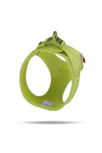Curli Vest Harness Clasp Air-Mesh Köpek Göğüs Tasması Lime Xsmall