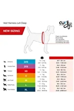 Curli Vest Harness Köpek Göğüs Tasması 38,3x43,3cm Lime S