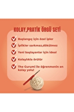 The Gurumi Fare Örgü Öğrenme Kiti