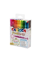 Carioca Fineliner İnce Uçlu Keçeli Kalem 30'lu