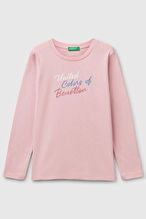 Unıted Colors Of Benetton Kız Çocuk Tişört 3I9WC10MY