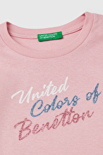 Unıted Colors Of Benetton Kız Çocuk Tişört 3I9WC10MY