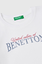 Unıted Colors Of Benetton Kız Çocuk Tişört 3I9WC10MY