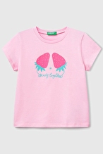 Unıted Colors Of Benetton Bebek Tişört 3JERG10J3