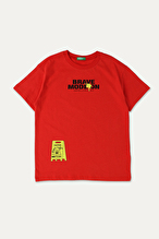 Unıted Colors Of Benetton Erkek Çocuk Tişört 3JERC10PE