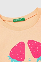 Unıted Colors Of Benetton Bebek Tişört 3JERG10J3