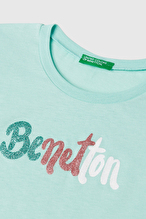 Unıted Colors Of Benetton Kız Çocuk Tişört 3I1XC10MZ